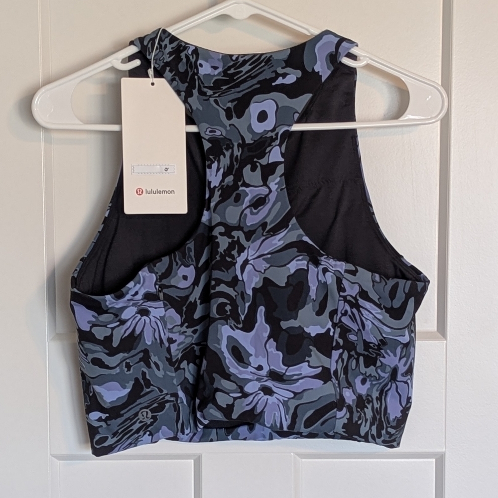 Lululemon NWT Swift Speed Cropped Tank - Flower Meld Multi - Picture 3 of 5